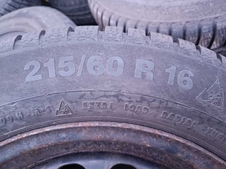 Jante Roti Volkswagen Cauciucuri Iarna 215 60 16 5x112