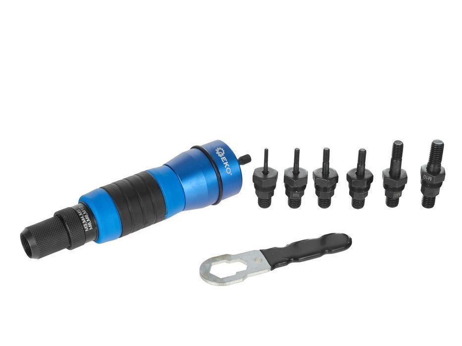 Adaptor aparat de nituit piulite m3-m10 pentru masina de gaurit insuru