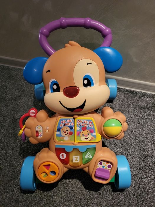 Проходилка за бутане Fisher Price  Музикално кученце, с български