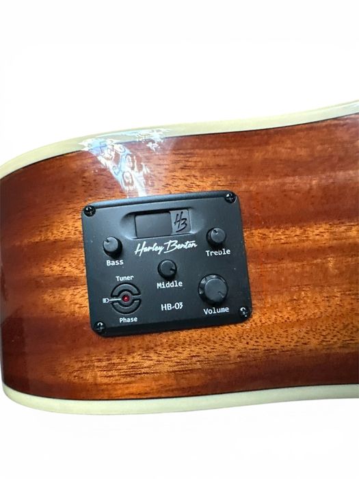 Chitară acustică Harley Benton CLD-60SCE NT Custom Line