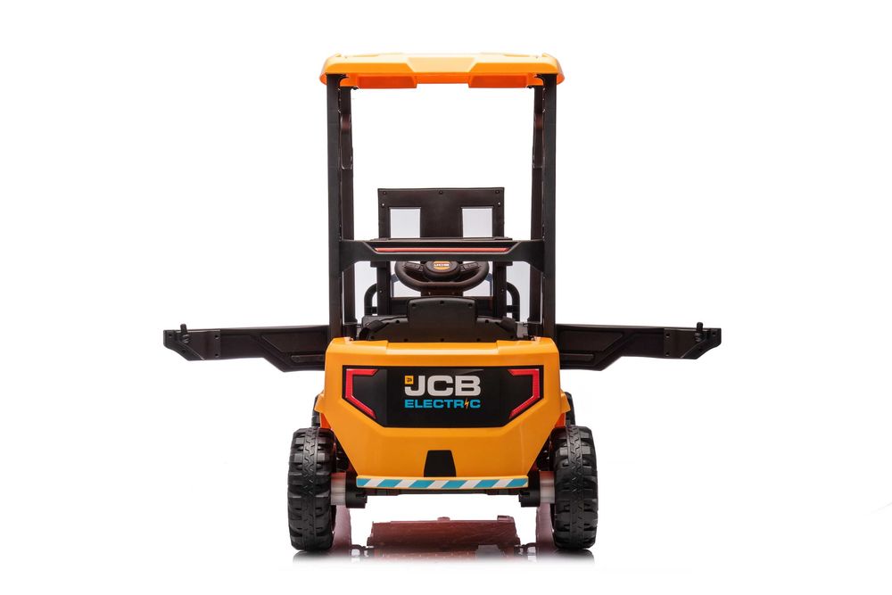 Motostivuitor electric pentru copii JCB 2x 35W 12V culoare galben