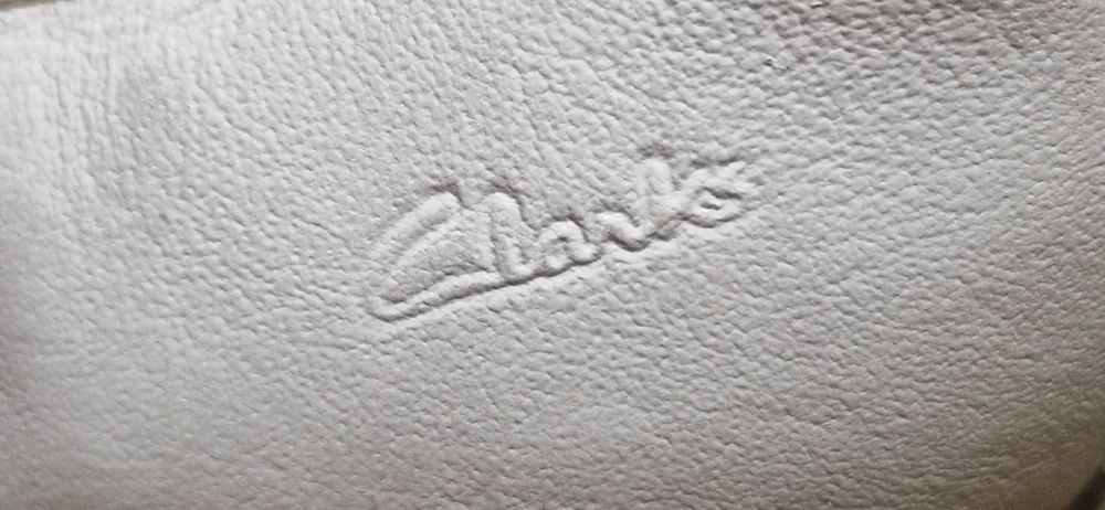 Clarks балетки, кожа натуральная