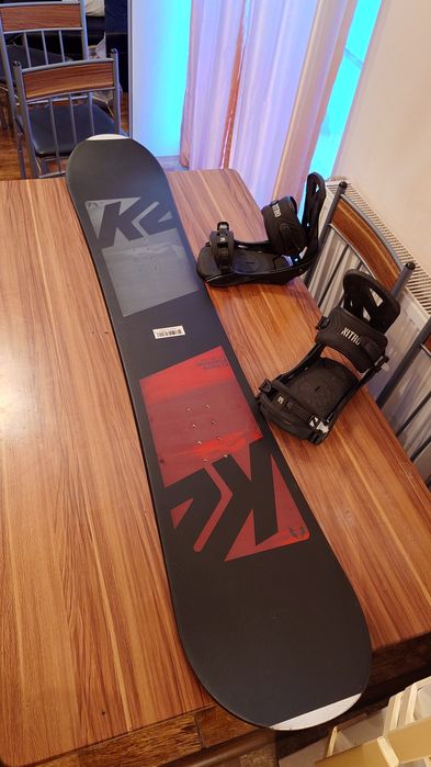 Placa Snowboard K2 160 cu legaturi Nitro Staxx L