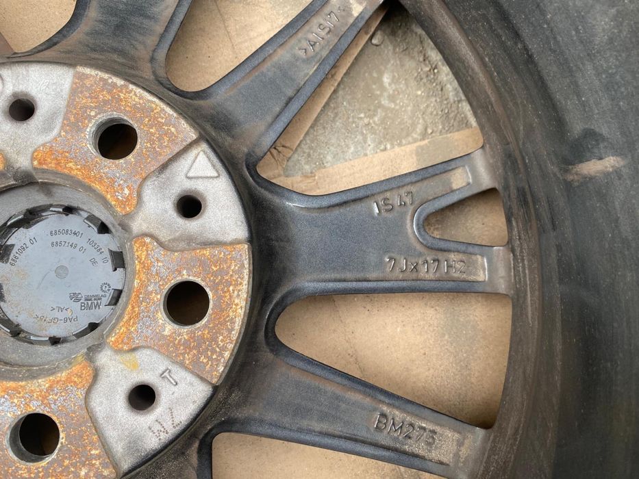 Set jante roti anvelope BMW