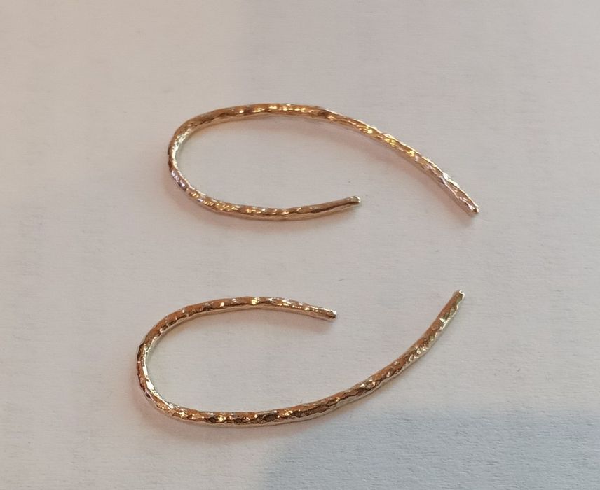 Златни обеци 14 карата