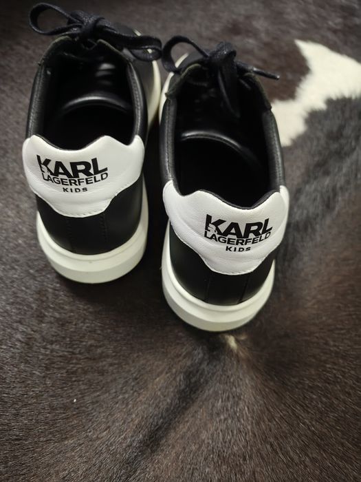 Adidasi Karl Lagerfeld kids, originali - mar 38, piele naturala