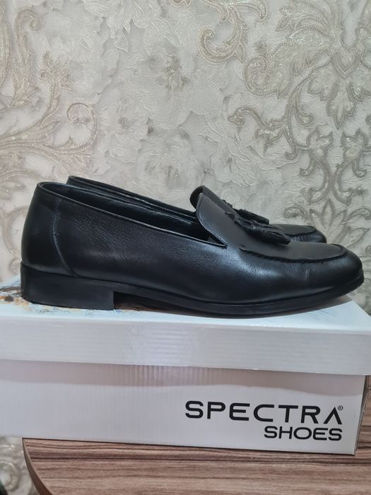 Мужские кожаные лоферы