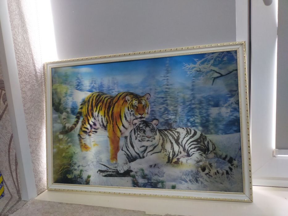 Продам б/у картины 3шт за 10k