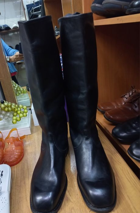 Сапоги хромовые супер кожа