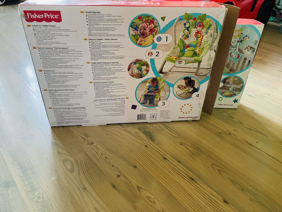 Музикална въртележка Fisher price 4 в 1