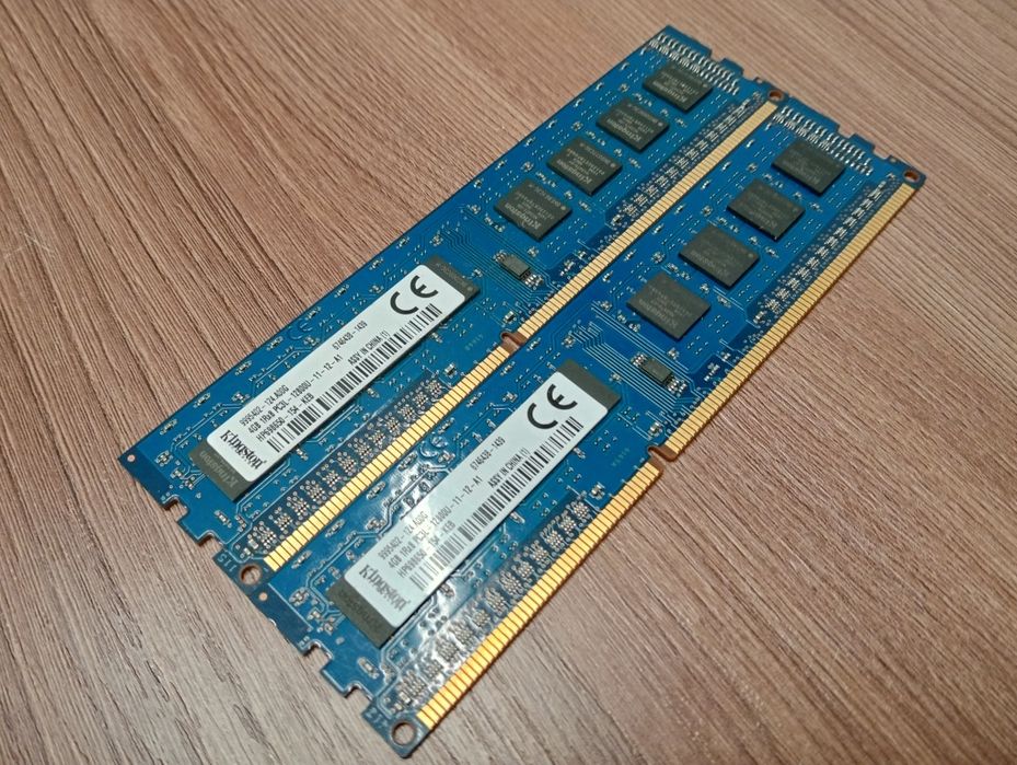 8GB DDR3 1600MHz (4+4)