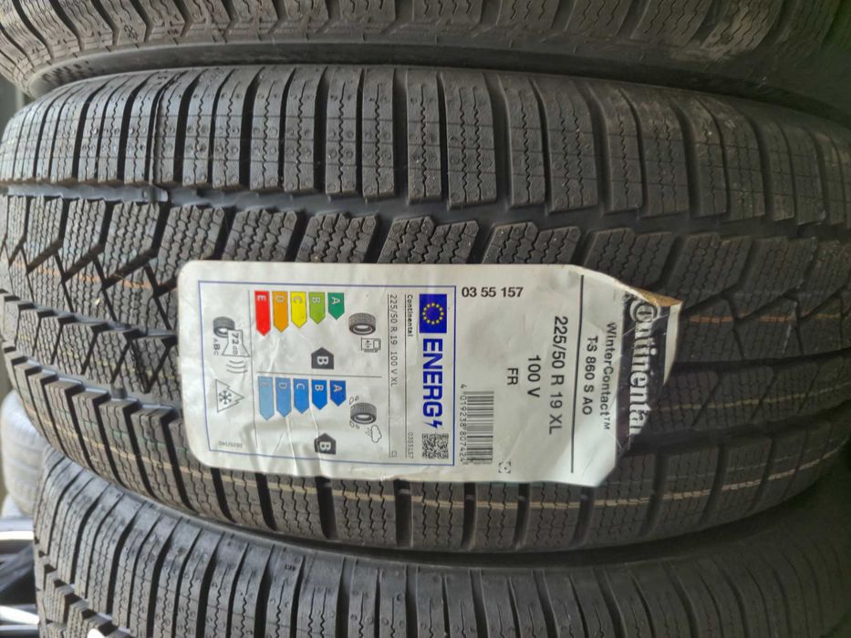 4 Anvelope M+S IARNA - 225/50/19 100V XL FR - Continental Winter Contact TS860S AO * OEM AUDI RSQ3 - DOT 2024 !