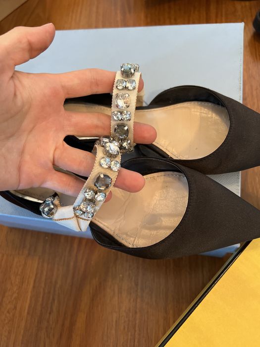 Балетки черные ZARA 36