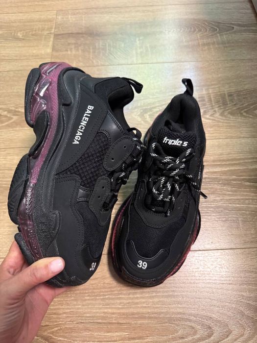Balenciaga triple s piele