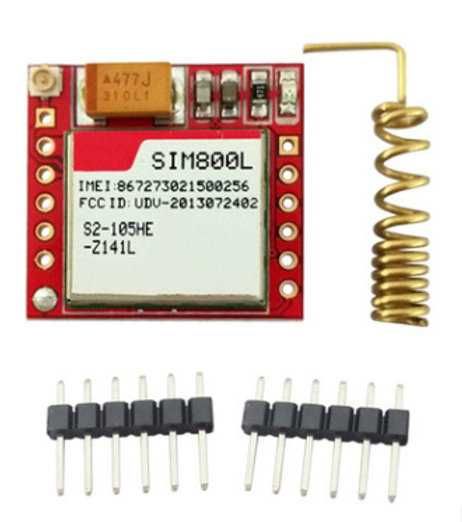Modul SIM800L GSM/GPRS cu Antena Spira (Spring)