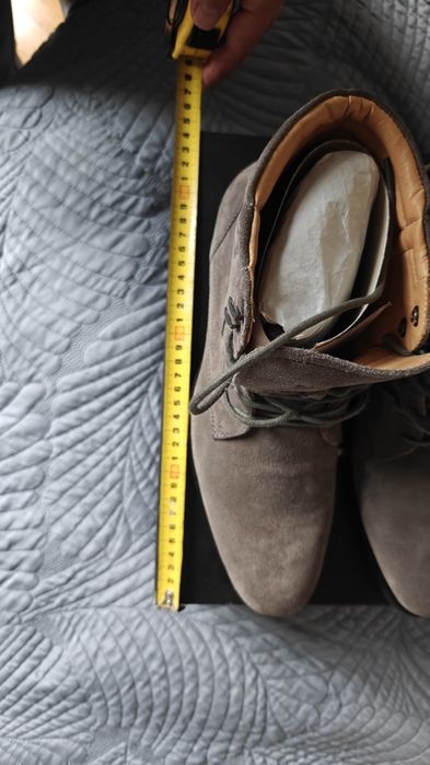 Мъжки боти Rage Age, сив велур, 43