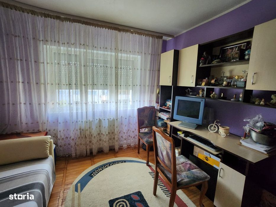 3 camere mobilat si utilat sau schimb cu 2 camere si diferenta