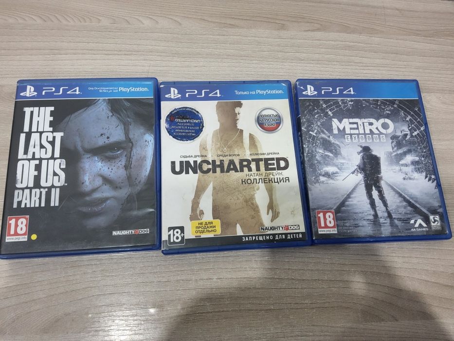 Продам диски на PlayStation 4