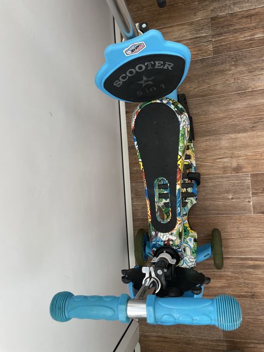 Десткий самокат трансформер