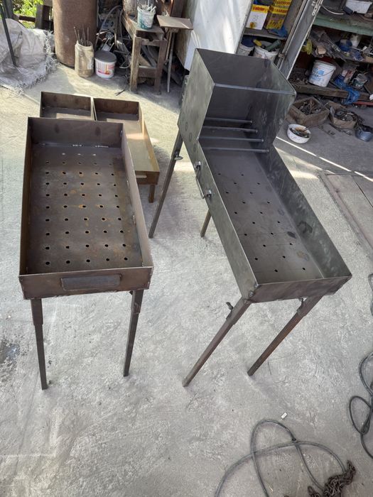 Мангал со сьемными ножками