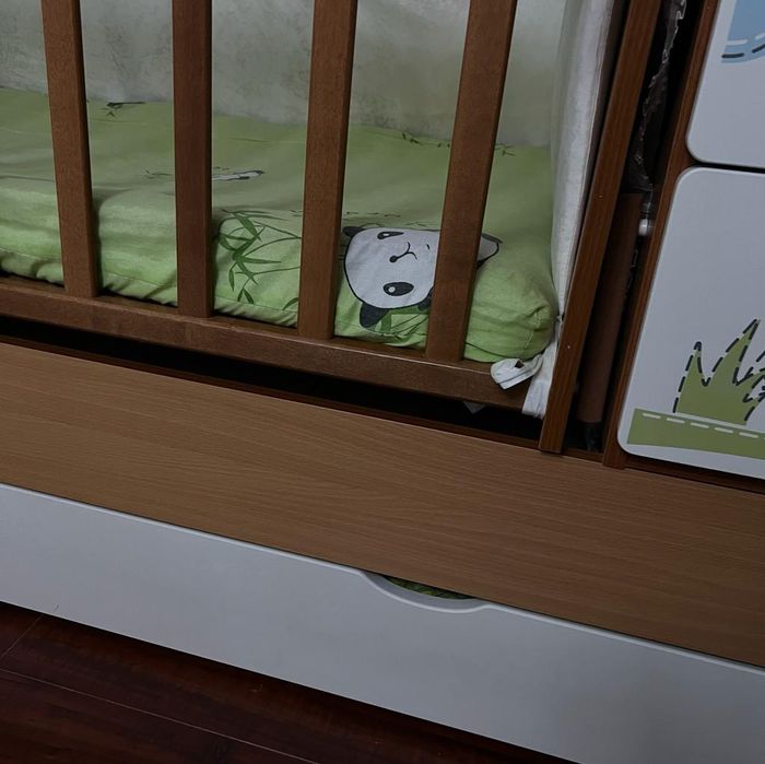 Детская кровать трансформер от 0 до 12лет