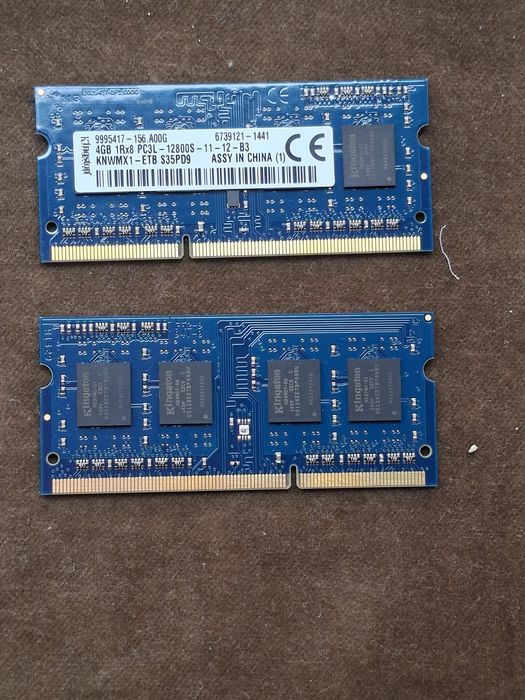 Memorie ram ddr3/ddr3L, 8gb (2×4gb).