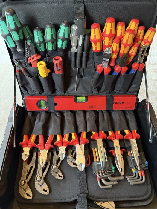 Куфар с инструменти Knipex/Wera/Wurth/Reca