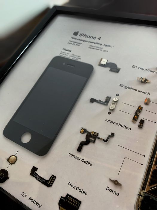 Картина от iPhone в рамка