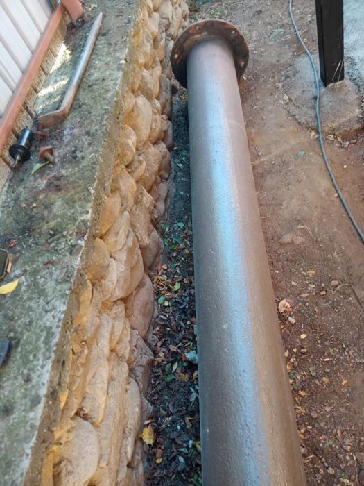 Teava metalica centrala