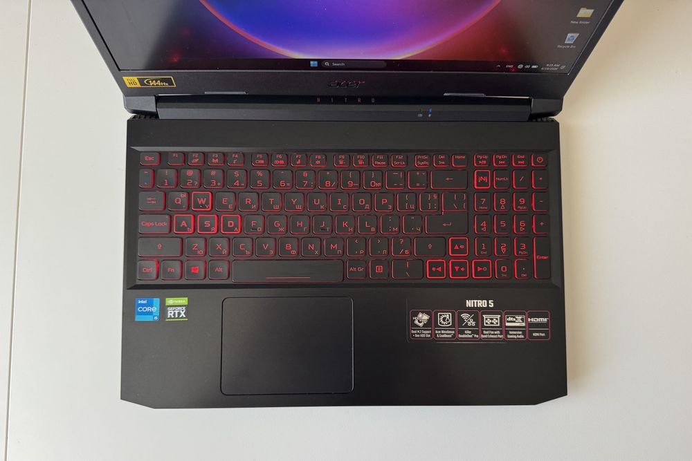 Геймърски Лаптоп Acer Nitro 5, 1000 GB SSD, 24 DDR4 3200MHz, Intel Core i5-11300H, NVIDIA GeForce RTX 3050 4GB GDDR6, WINDOWS 11