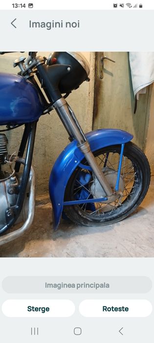 Motocicletă de colecție Simson AWO 425 Sport – 250 cm³ – Proiect retro