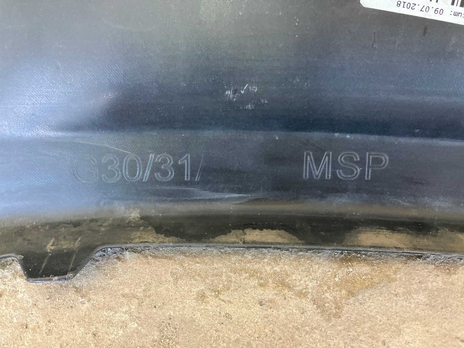 Спойлер задна броня за G30 G31 БМВ 5 Г30 Г31 BMW 5  2017-2020г 2бр