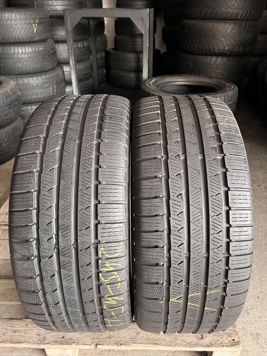 2 anvelope iarna 245/45/17 , continental , 6 mm