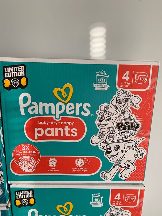 Памперси бебешки пелени гащички Pampers pants