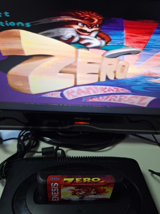 Zero the Kamikaze Squirrel game for Sega Mega Drive Genesis
