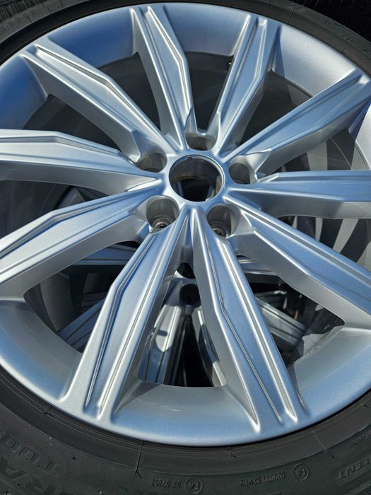 Set 4 Roti Jante Originale Audi A6 S6, A7 C8 19" + Anvelope Bridgestone 245/45 R19