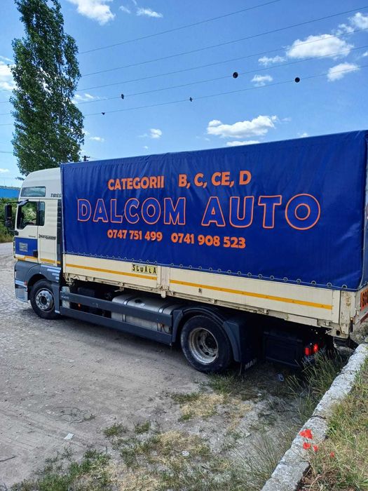 Camion MAN TGA 18.413 agreat școală