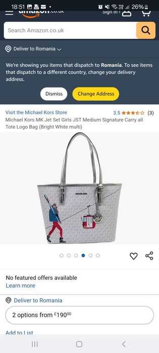 Geanta Michael Kors Jet Set Girls