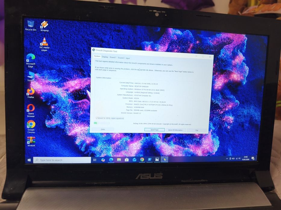 Laptop gaming Asus Rog i7 Ram 16Gb video nvidia 4Gb ssd Windows 10 GTA FORTNITE CSGO ROBLOX