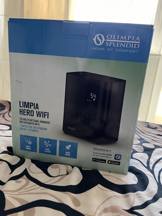 Овлажнител за въздух Limpia Hero wi fi
