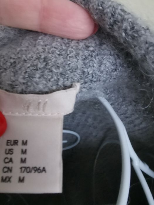 Pulover H&M mohair si lana