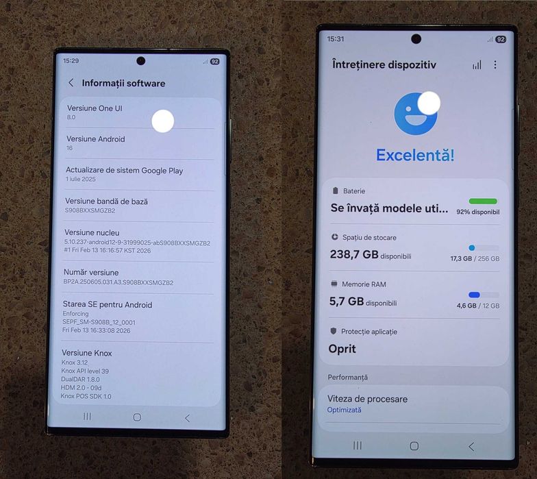 Samsung Galaxy S22 Ultra 5G – 12GB RAM / 256GB – Verde – STARE BUNA