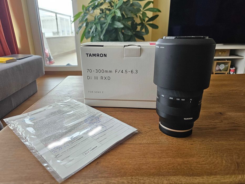 Tamron 70-300mm f/4.5-6.3 Di III RXD - Sony FE