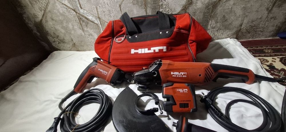 Hilti balgarka drel lazer i sumkasi