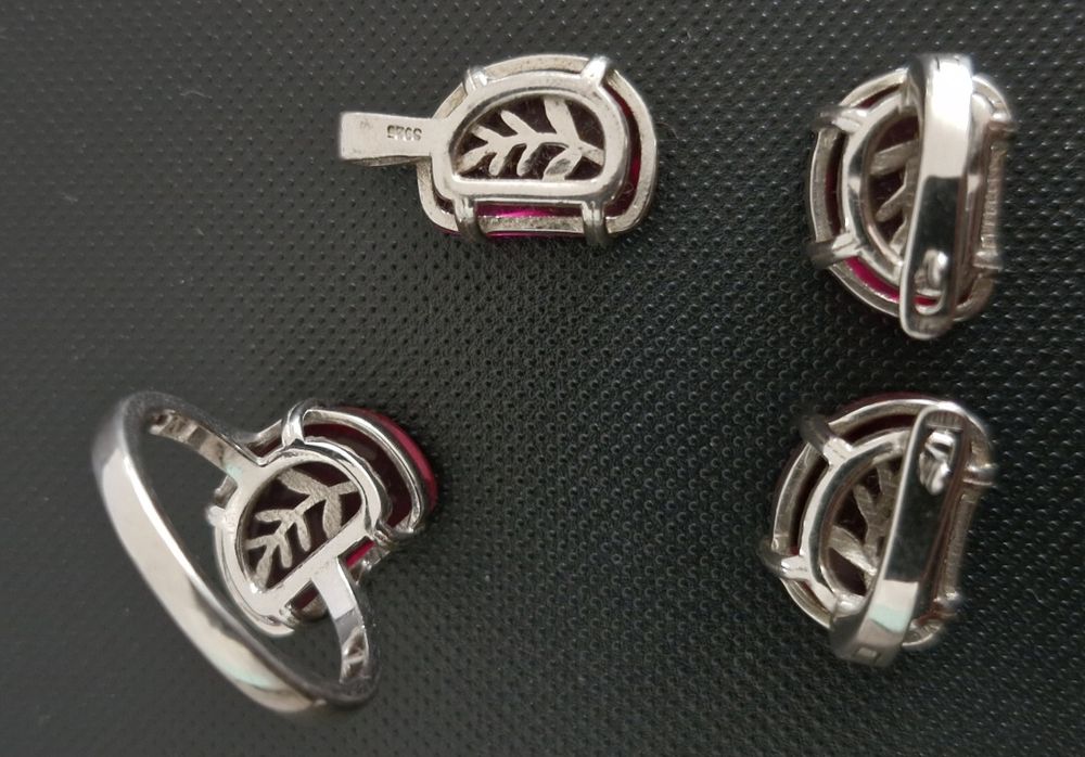 Set din argint, 3 piese