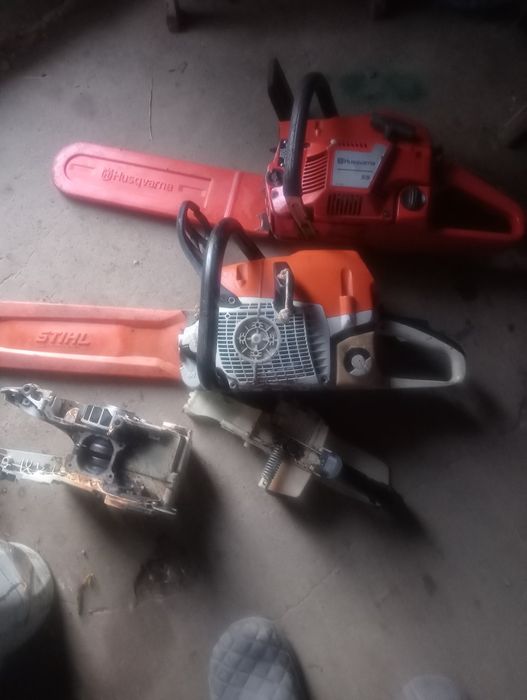 Doua drujbe:1 STHIL 362 și 1 HUSQVARNA