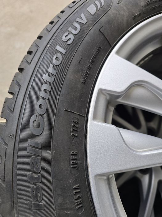 4 Броя 235/55/17 2xContinental 7,7mm 21dot, 2xFulda 7mm 24dot