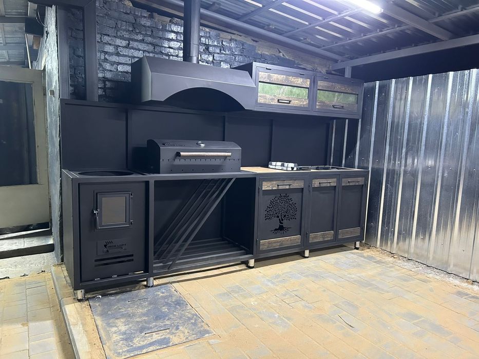 Изготовление Барбекю зон под индивидуальные размеры.
Составляющие - пе