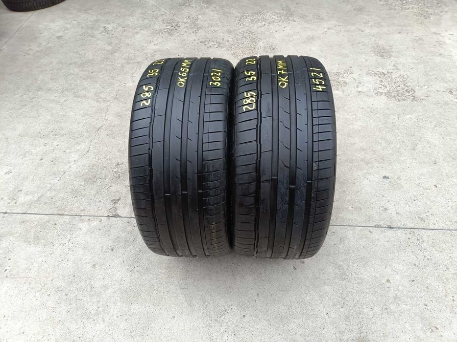 Doua anvelope de vara 285 35 22 hankook ventus S1 evo 3