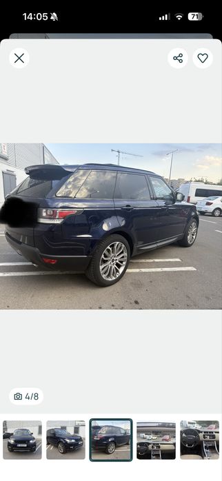 Range Rover Sport variante imobiliare